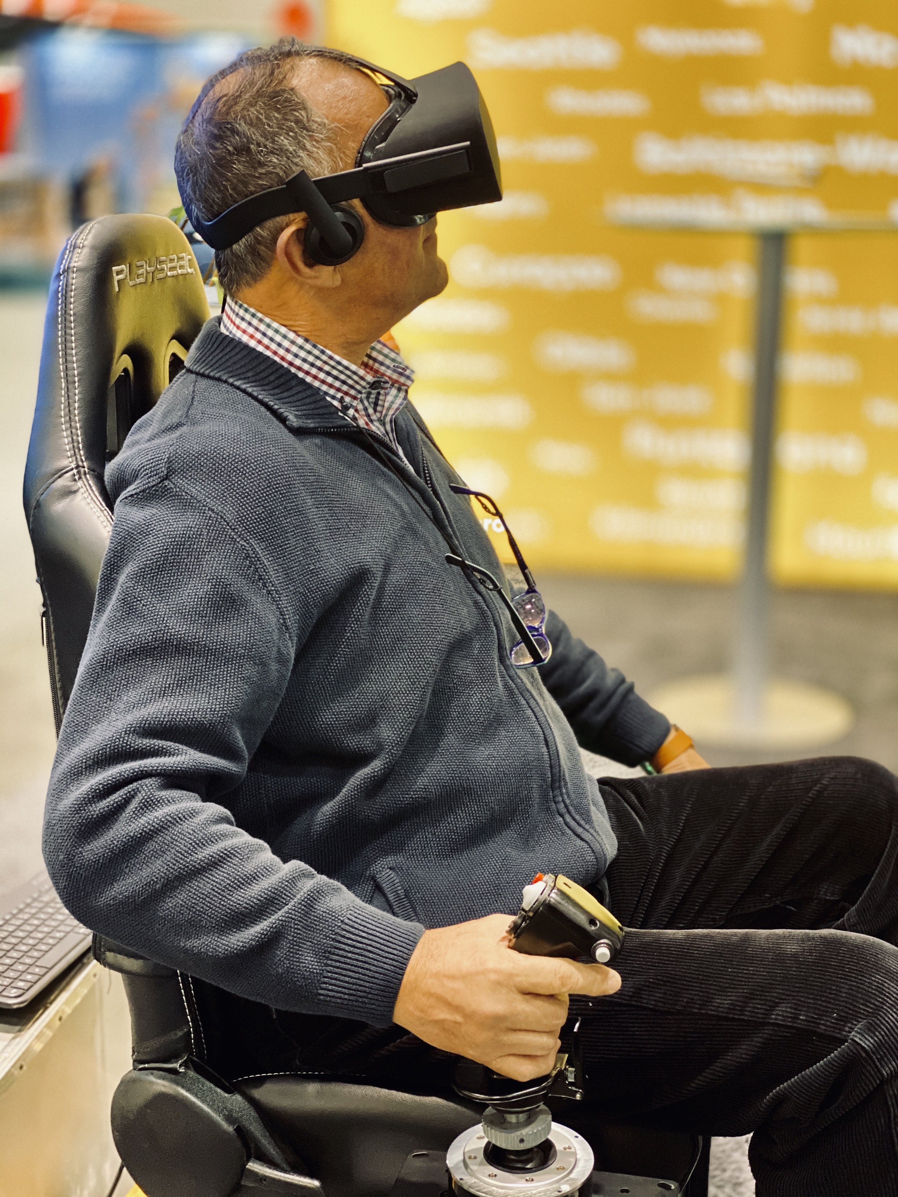 VR-Flugsimulator Hamburg 2020